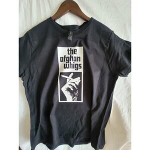 Afghan Whigs band t shirt Ladies XL Black